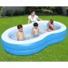 Bestway: Family Pool Lagoon семеен овален двупръстенен басейн 262 x 157 x 46 см изображение 2
