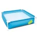 Bestway: Steel Pro метална рамкова басейн 122x122x30,5cm изображение 1
