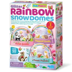 Блестящ комплект за създаване на снежни глобуси изображение 1