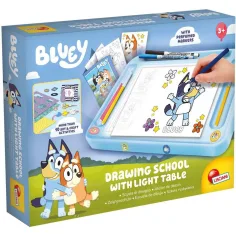 Bluey Рисувателно училище комплект с осветена дъска за рисуване – Lisciani изображение 1