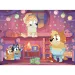 Bluey вечерна приказка 2 в 1 24 части пъзел и оцветяване 35x25см - Lisciani изображение 2