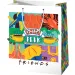 Cardex: Friends - Ексклузивна средна подаръчна чанта 17x10x23cm