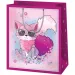 Cardex: Розова лисица средна подаръчна чанта 17x10x23cm