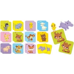 Carotina Baby: Игра за памет - Животински бебета изображение 2
