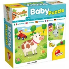 Carotina Baby: Пъзел с животни от фермата изображение 1
