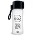 Черна прозрачна бутилка 450ml