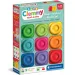 Clemmy: Цветовете на дъгата меки 9бр. комплект строителни блокчета - Clementoni изображение 1
