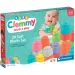 Clemmy: Touch & Play меки цветни строителни блокчета 20бр. комплект - Clementoni