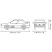 COBI: Audi Quattro 1980 бял автомобил строителен комплект (24665) изображение 4