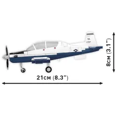 COBI: Beechcraft T-6 Texan II синьо-бяло конструктор (26624) изображение 3