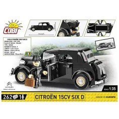COBI: Citroen 15CV SIX D автомобилен конструктор (2267) изображение 2