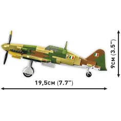 COBI: Fiat G.55 Centauro самолет строителна играчка (5867) изображение 4