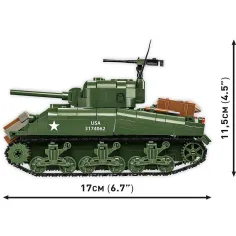 COBI: Конструктор на танк M4A1 Sherman (3126) изображение 5