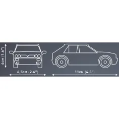 COBI: Lancia Delta HF Integrale EVO конструктор (24515) изображение 3