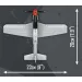 COBI: Mustang P-51D „TOP GUN: Maverick” самолетен конструктор (5847) изображение 3