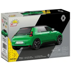 COBI: Renault 5 E-Tech зелено автомобилно конструкторско играчка (24674) изображение 4