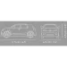 COBI: Renault 5 E-Tech жълта кола конструктор (24673) изображение 4