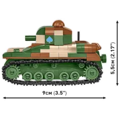 COBI: Renault R-35 строителен комплект (2719) изображение 7