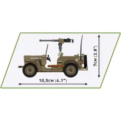 COBI: Willys MB танк строителен комплект (3133) изображение 6