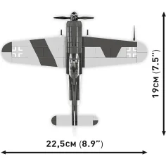 COBI: WW II Focke-Wulf FW 190 F-8 строителна играчка (5871) изображение 5