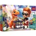 Connect Joe 70бр. пъзел с фигурка и 6бр. строителни блокчета - Trefl изображение 1
