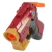 Cool Soft Bullet Gun: Малък пистолет за стрелба с гъби с патрони в червен цвят 14см изображение 2