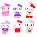 Craze Inkee: Веганска баня с топки комплект с колекционерска фигурка на Hello Kitty - Аромат на диня изображение 2