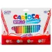 Цветен комплект флумастери с два вида върхове 24 бр. - Carioca