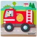 Дървено пожарникарско 5 части пъзел - Woodyland изображение 1