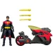 DC Робин екшън фигура с мотор и изстрелващи ракети – Mattel изображение 4