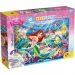 Disney Ариел 2 в 1 35 части макси пъзел и оцветяване 70x50см - Lisciani