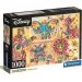 Disney - Класически герои 1000 части пъзел с постер - Clementoni изображение 1