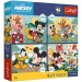 Disney Мики Маус и приятелите му – 4 x 88 бр. Premium Plus Kids пъзел – Trefl изображение 1