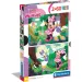 Disney Мини Маус 2x60бр. суперцветен пъзел - Clementoni