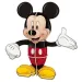 Disney: Пъзел с 104 части с Мики Маус + 3D модел на Мики - Clementoni изображение 2