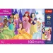 Disney Принцеси 100 части UFT пъзел с постер - Trefl