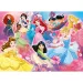 Disney Принцеси 2 в 1 2x24бр. макси пъзел и оцветяване - Lisciani изображение 2