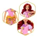Disney Принцеси: Сърдечен изненада кукла - Ариел - Mattel изображение 3