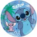 Disney Stitch хартиена чиния 8бр. комплект 20см