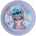 Disney Stitch и Angel хартиени чинии 8бр. комплект 20см