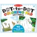 Диви животни свързващи точки тетрадка - Melissa & Doug