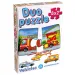 DUO Пъзел с аварийни превозни средства - D-Toys