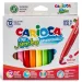 Джъмбо комплект флумастери 12бр - Carioca изображение 2