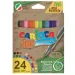 Eco Family Joy 24бр. цветни флумастери комплект - Carioca изображение 1