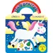 Еднорози - Оцвети и залепи с стикери 2. работна тетрадка