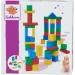 Eichhorn: Цветни дървени кубчета 50бр комплект - Simba Toys изображение 1