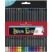 Faber-Castell: Черна серия цветни моливи комплект 24бр.