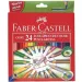 Faber-Castell: ECO триъгълна цветна молив 24бр.