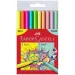 Faber-Castell: Grip неонов и пастелен флумастер комплект 5+5бр.