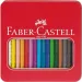 Faber-Castell: Jumbo Grip цветни моливи комплект в метална кутия 16бр. изображение 1